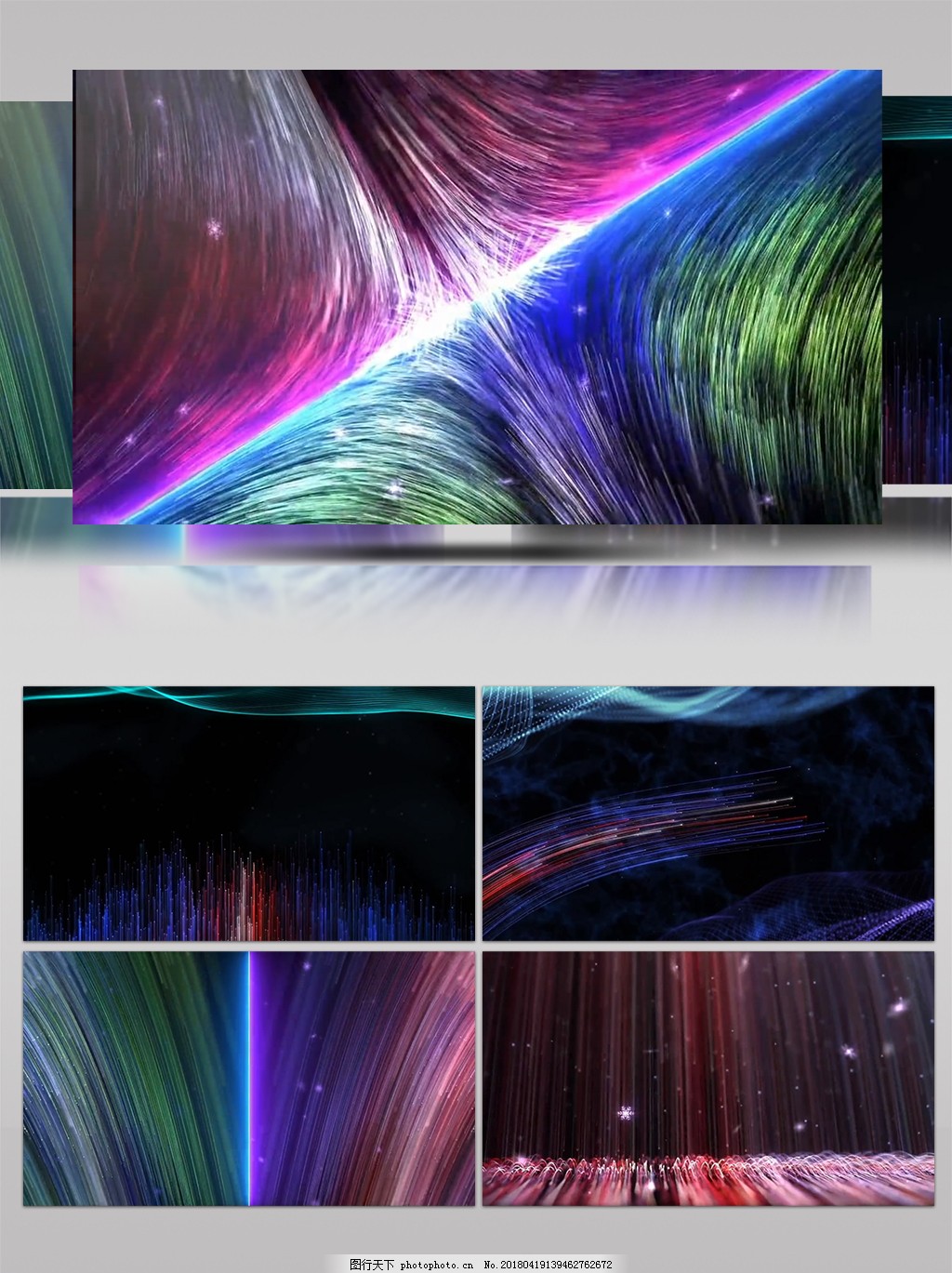 唯美光纤粒子通信光线连接图片_展示宣传_实拍视频-图行天下素材网