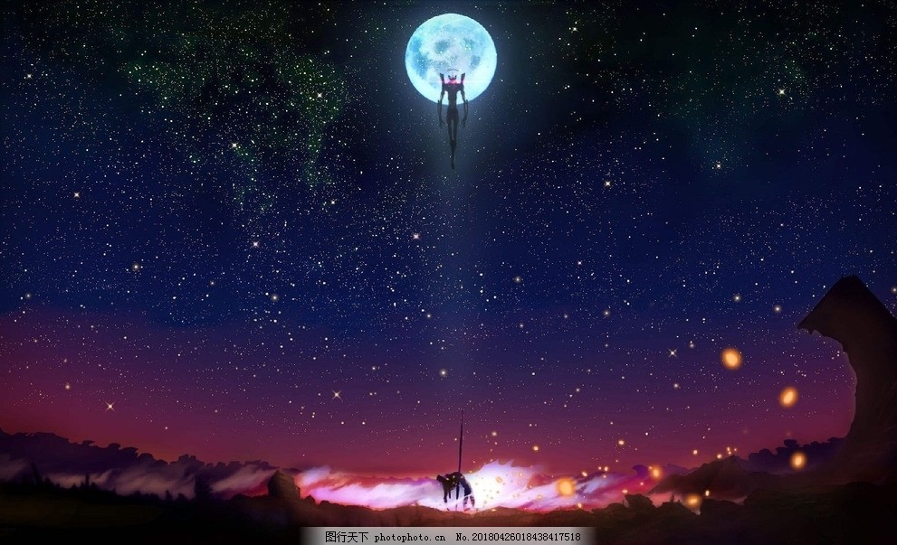 动漫背景图片_动漫卡通_插画绘画-图行天下素材网