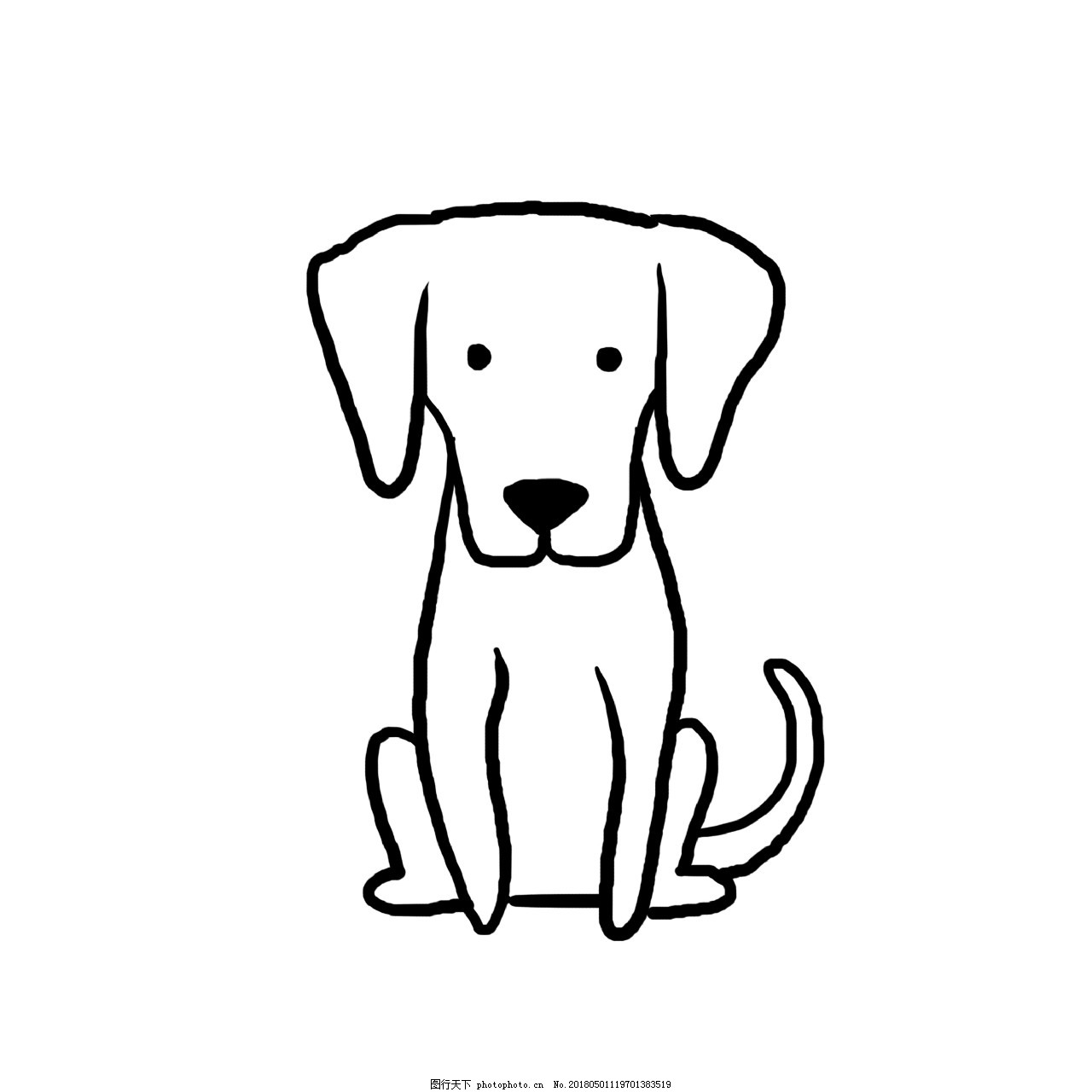 小狗涂鸦|插画|插画习作|好嗝 - 原创作品 - 站酷 (ZCOOL)