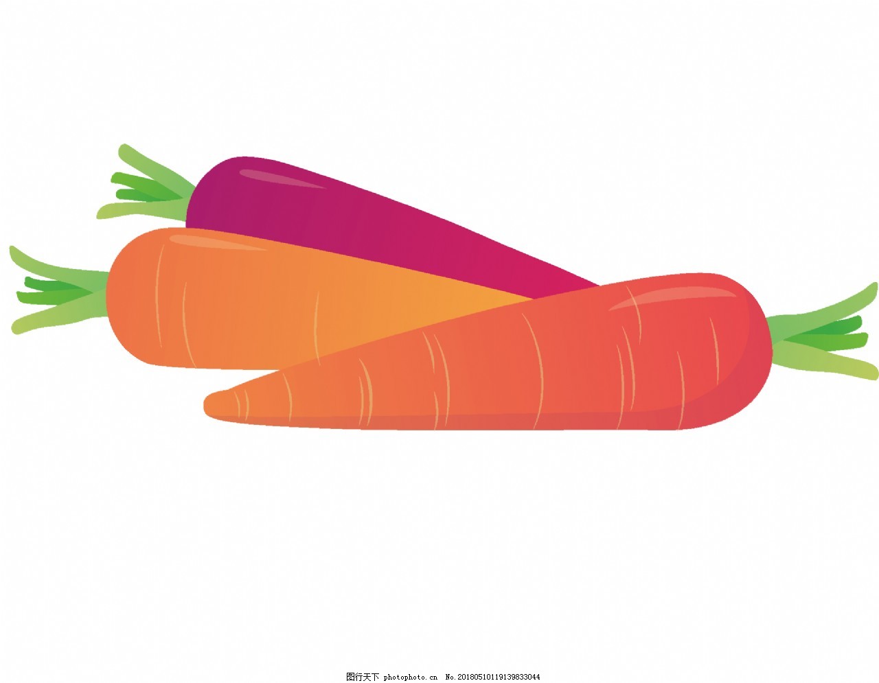 手繪卡通胡蘿蔔蔬菜手繪, 葫蘿蔔, 卡通蔬菜, 插畫用圖素材圖案，PSD和PNG圖片免費下載